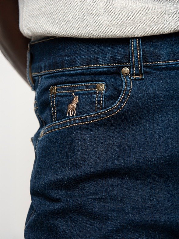 Polo Men's Paul Relaxed Leg Jeans - Indigo - Image 2