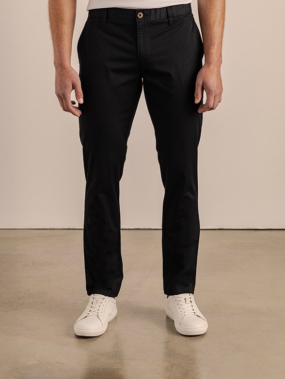 Polo Men's Venice Slim Fit Chinos - Black