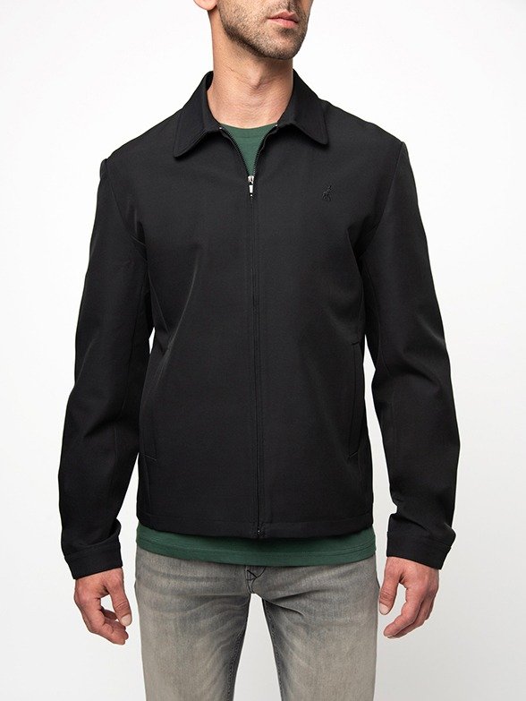Polo Men's Harrington Tech Jacket - Navy