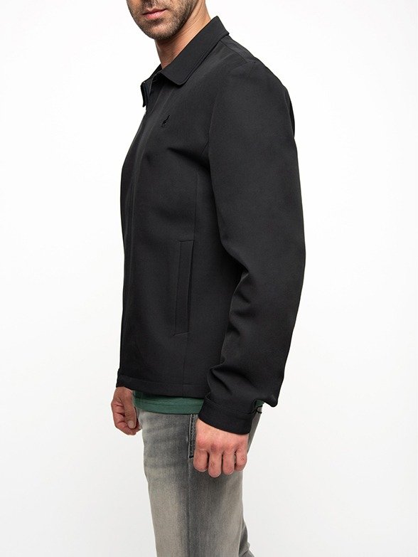 Polo Men's Harrington Tech Jacket - Navy - Image 4