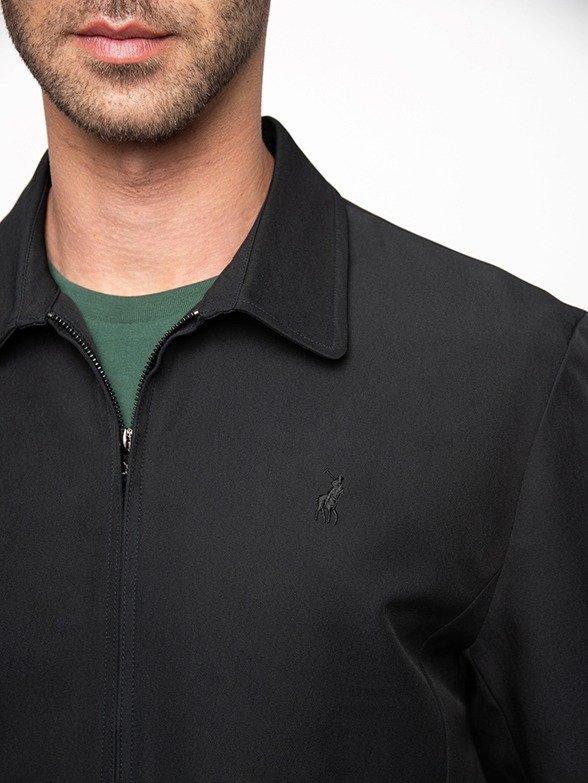 Polo Men's Harrington Tech Jacket - Navy - Image 2