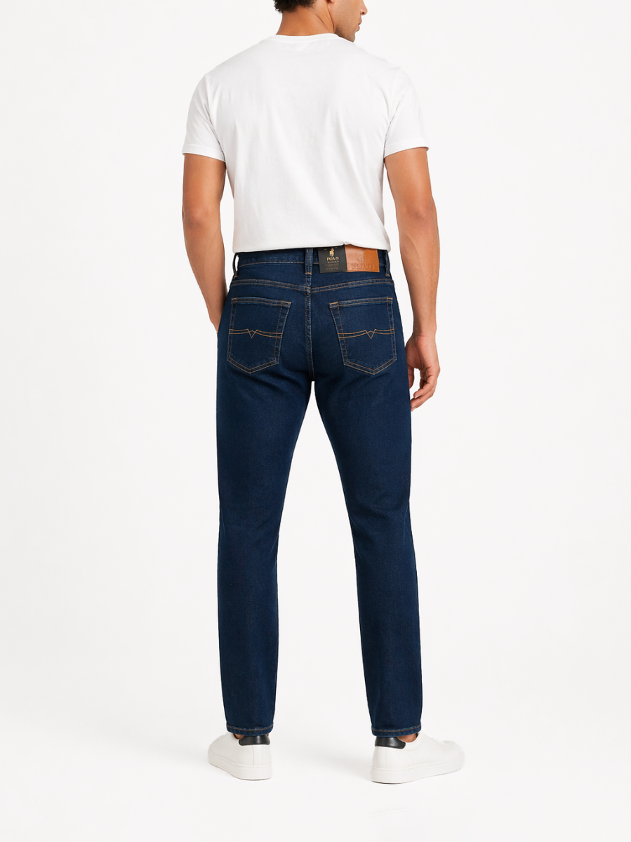 Polo Men's Peter Slim Leg Jeans - Indigo - Image 4