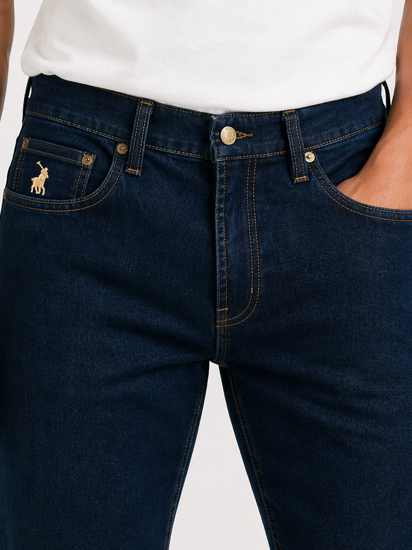 Polo Men's Peter Slim Leg Jeans - Indigo - Image 2