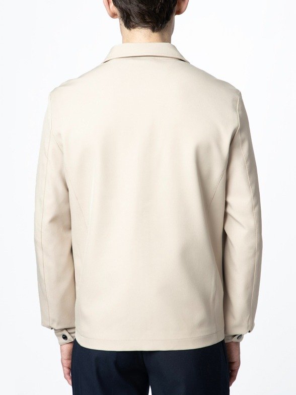 Polo Men's Essential Tech Harrington Jacket - Stone - Image 4