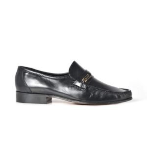 Barker Louis Black Leather Loafers
