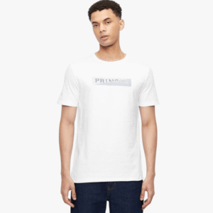 Pringle Shasha Two-Tone Tee — White