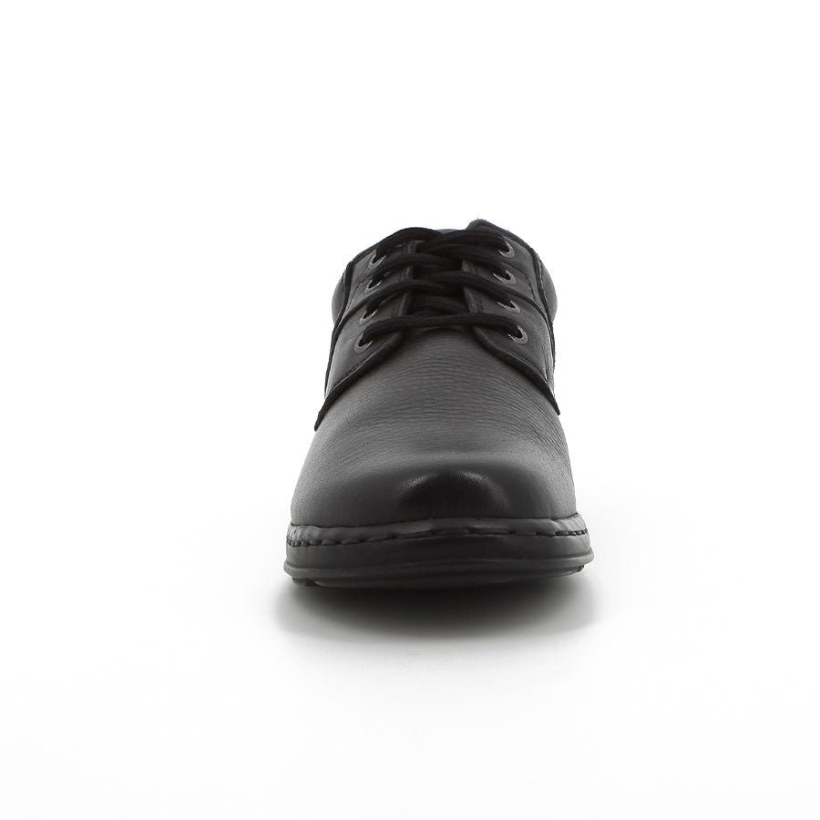 Hush Puppies Bennett Lace-Up Shoes Black Leather - Image 3