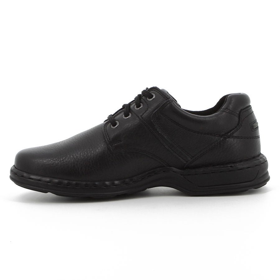 Hush Puppies Bennett Lace-Up Shoes Black Leather - Image 4