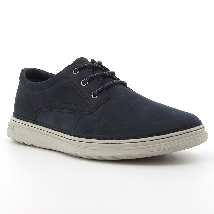 Hush Puppies Charles Casual Lace-Up Shoes Navy - Image 2