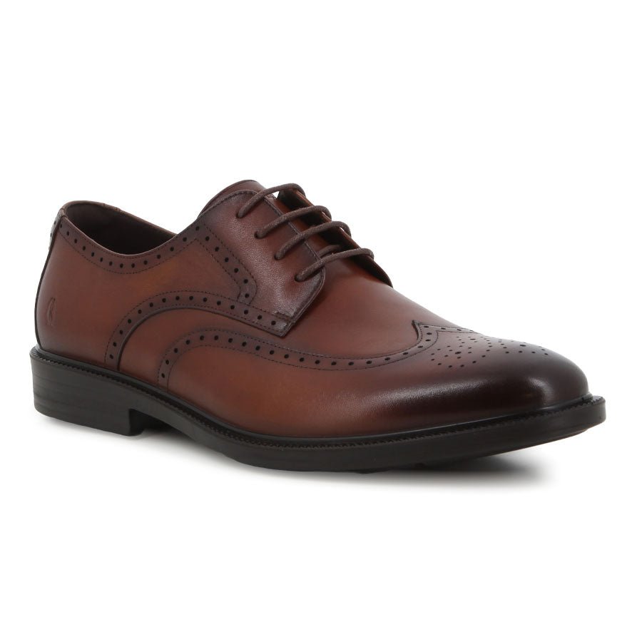 Hush Puppies Alaric Lace-Up Shoes Tan - Image 2
