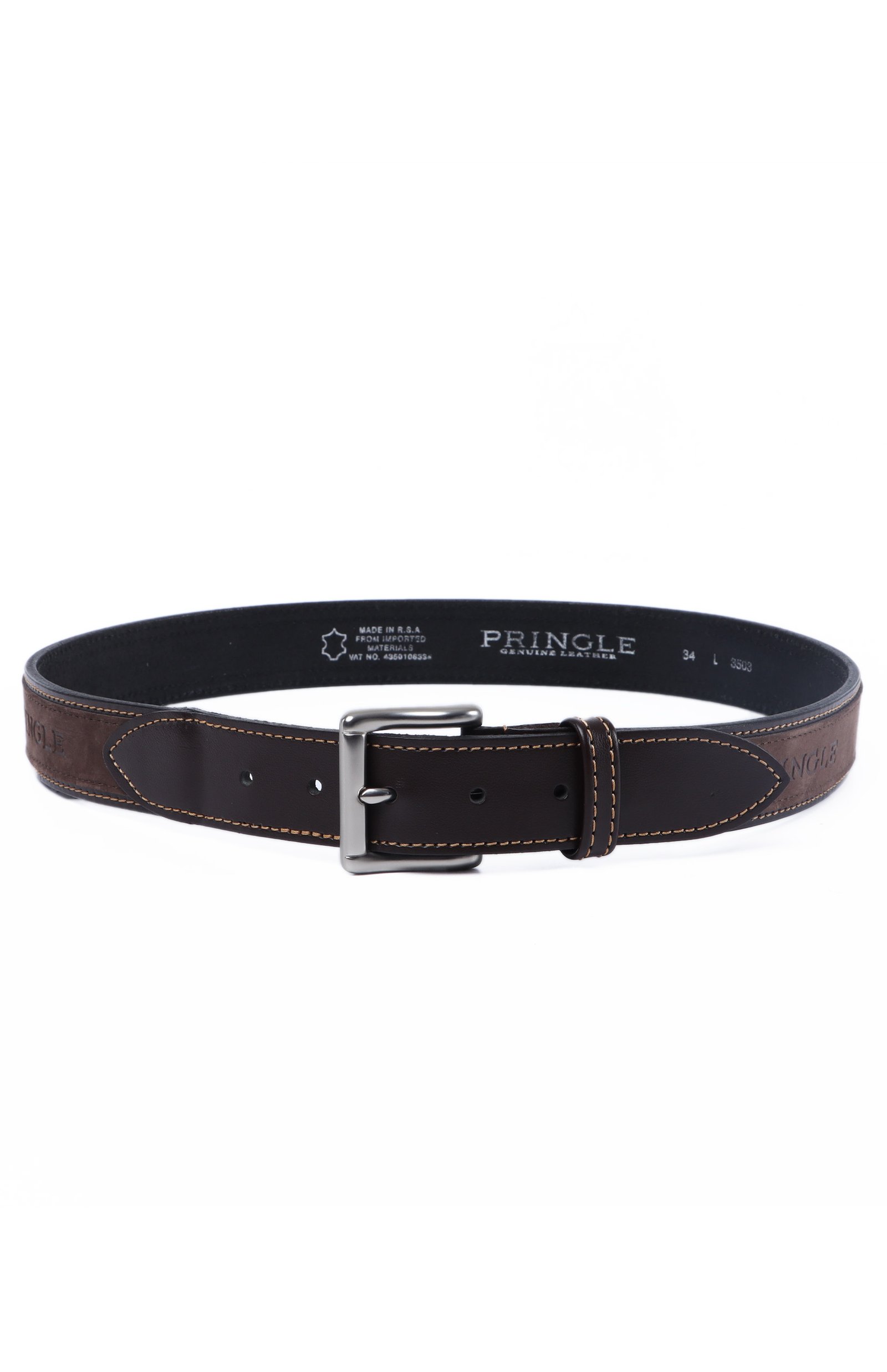 Pringle Selbourne Belt — Brown