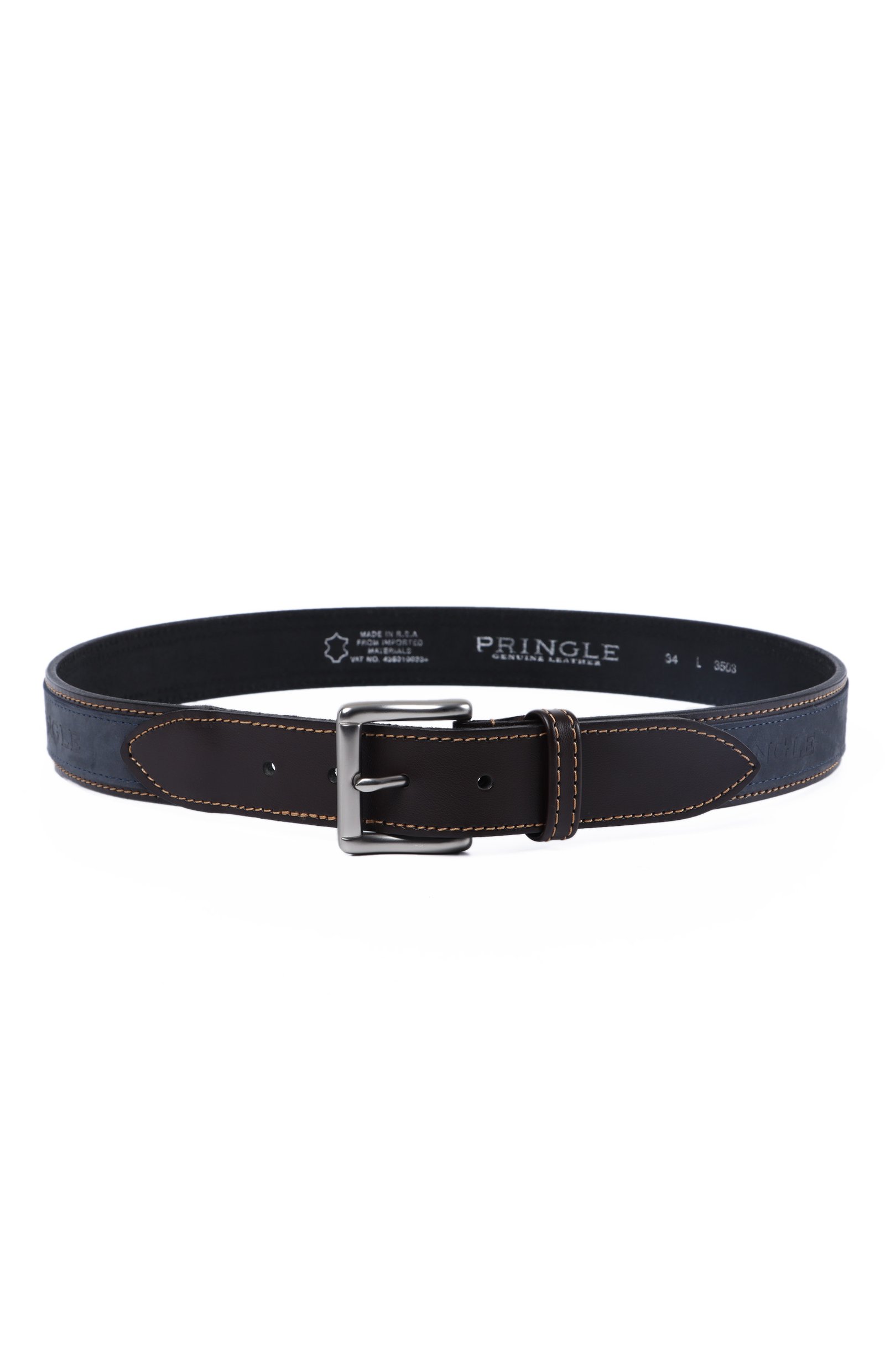 Pringle Selbourne Belt — Brown - Image 3