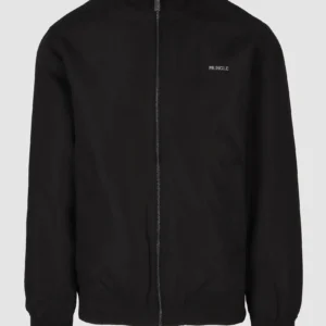 Pringle Larry Reversible Bomber Jacket — Black