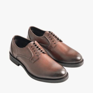 Hush Puppies Maradona Cow Crust Leather Shoes Brown