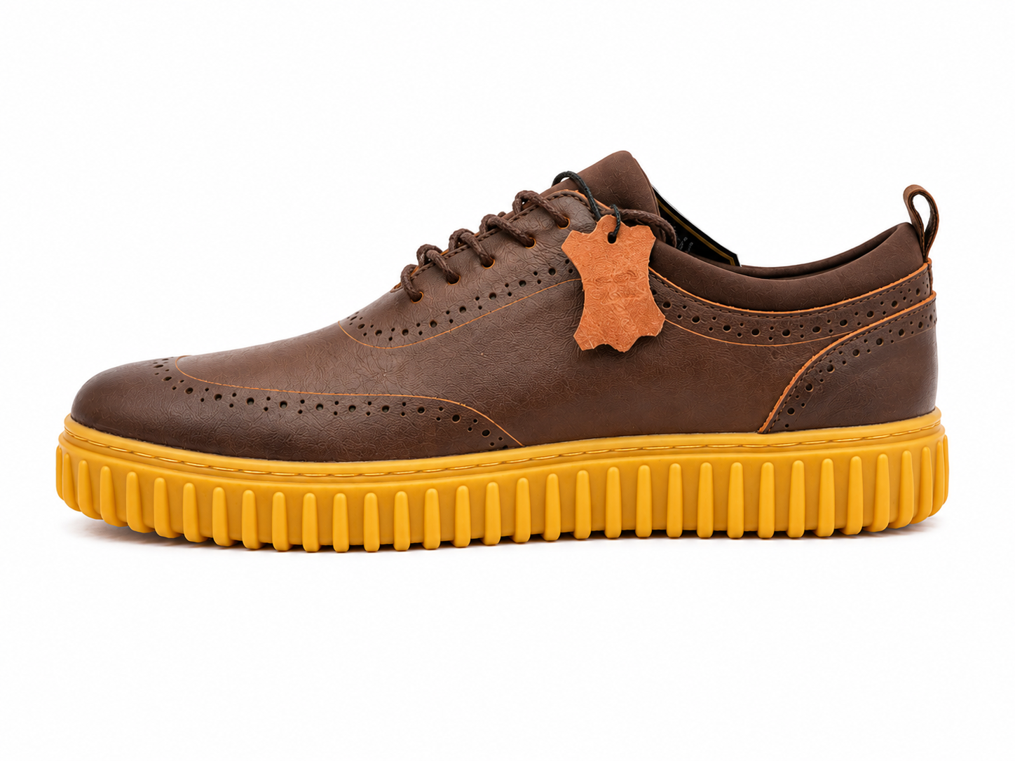 Crockett & Jones Alvize Brown Leather Shoe - Image 2