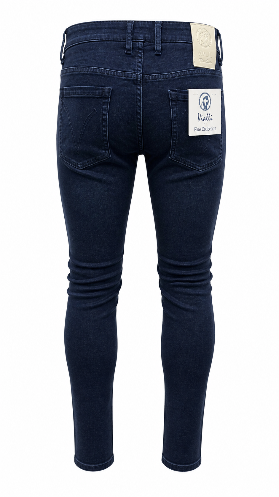 Vialli Greyson Skinny Jean Dark Navy - Image 2