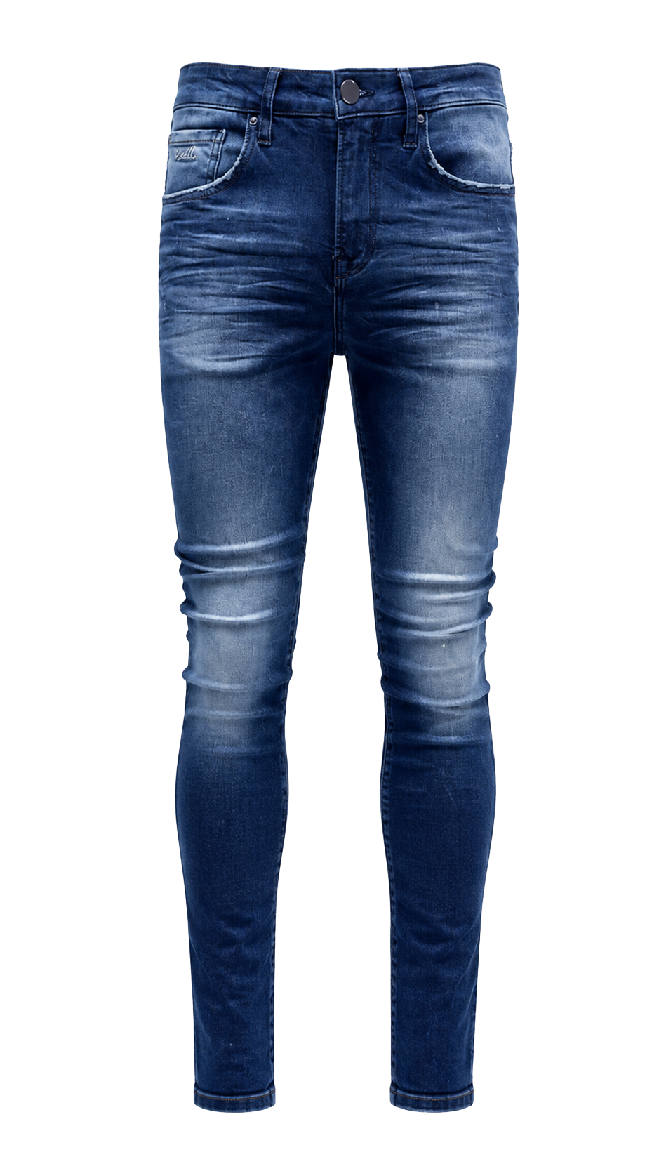 Vialli Kuddly Sottle Fit Jeans Blue
