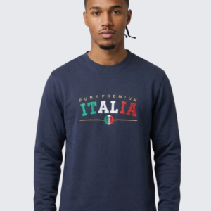 Pure Premium Azzuri-S Navy Sweater