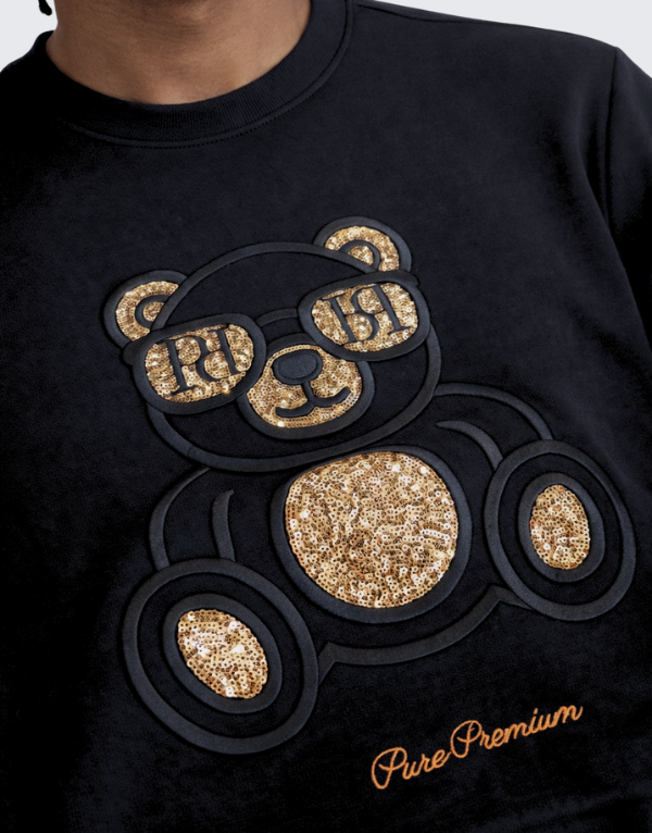 Pure Premium Ritmo Black Sweater - Image 2