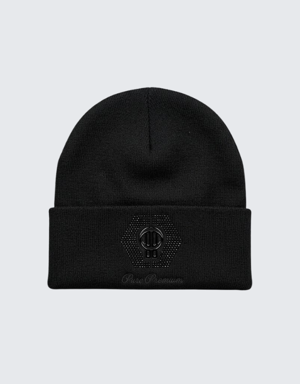 Pure Premium Tormenta Black Beanie