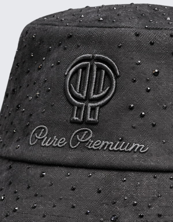 Pure Premium Vita Black Bucket Hat - Image 2