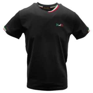 Vialli Nando T Shirt Black
