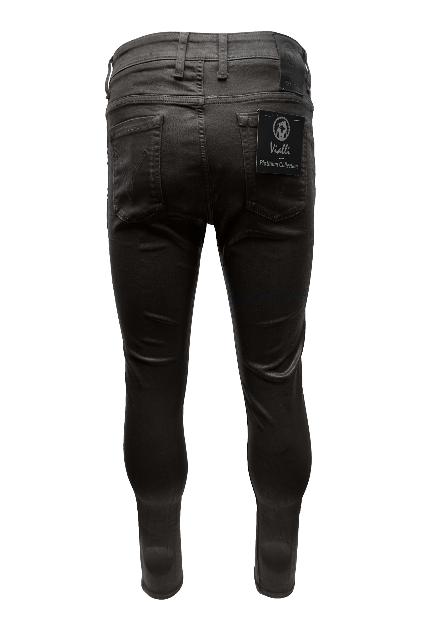 Vialli Ithisso Ultra-Fit Jean Chocolate - Image 2
