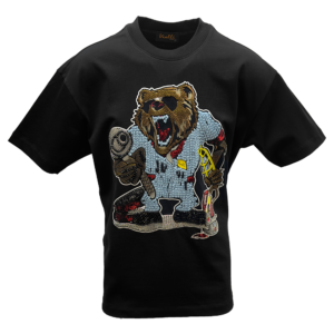 Vialli Ladon Oversized T-Shirt Black