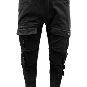 Vialli Captain Cargo Pants Black