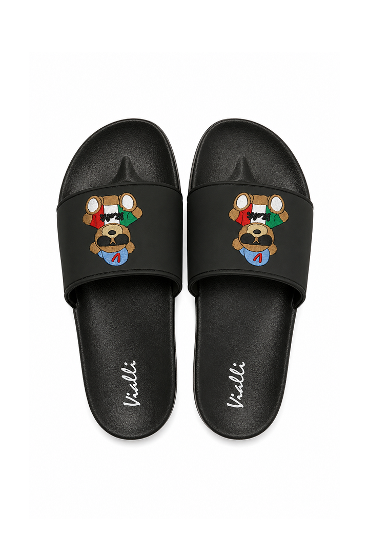 Vialli Yogi Slide Black