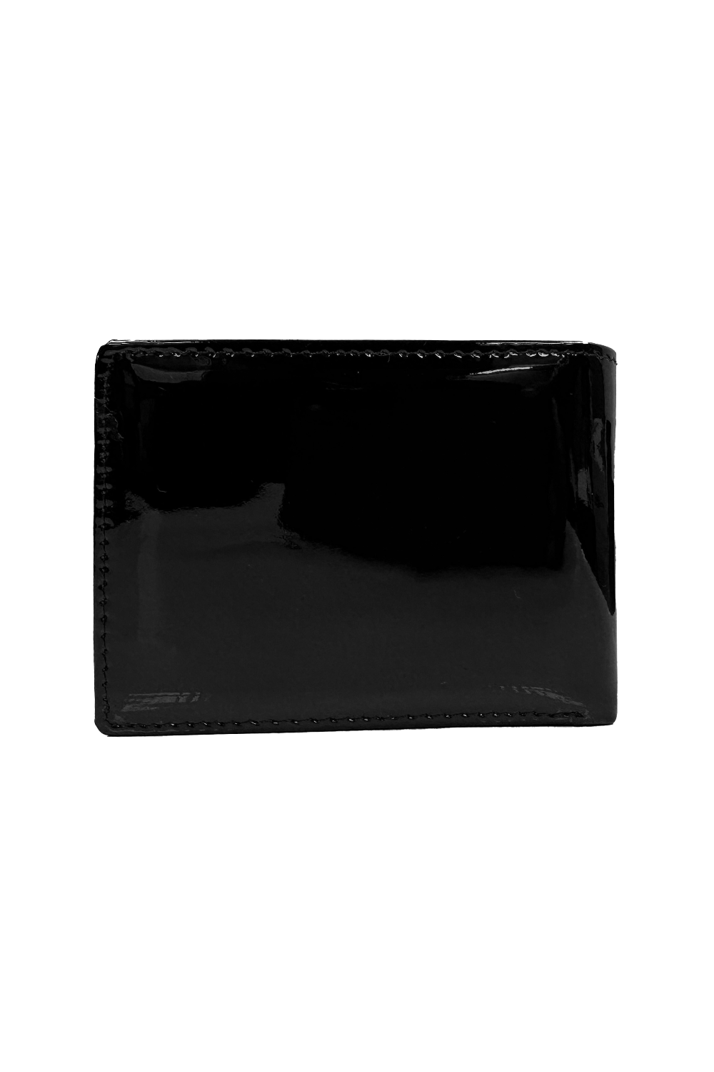 Vialli Milan Patent Tri-Fold Wallet Black - Image 8
