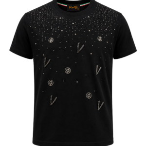 Vialli Black Nespa T-Shirt