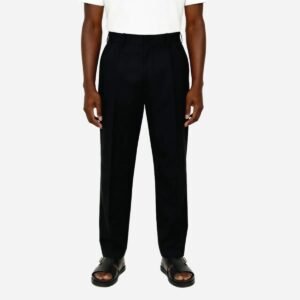 Brentwood Men's Venetian Wool Trouser - Black
